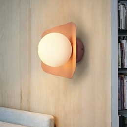 Applique da parete moderna contemporanea mini luce ambientale E26/E27 24 cm