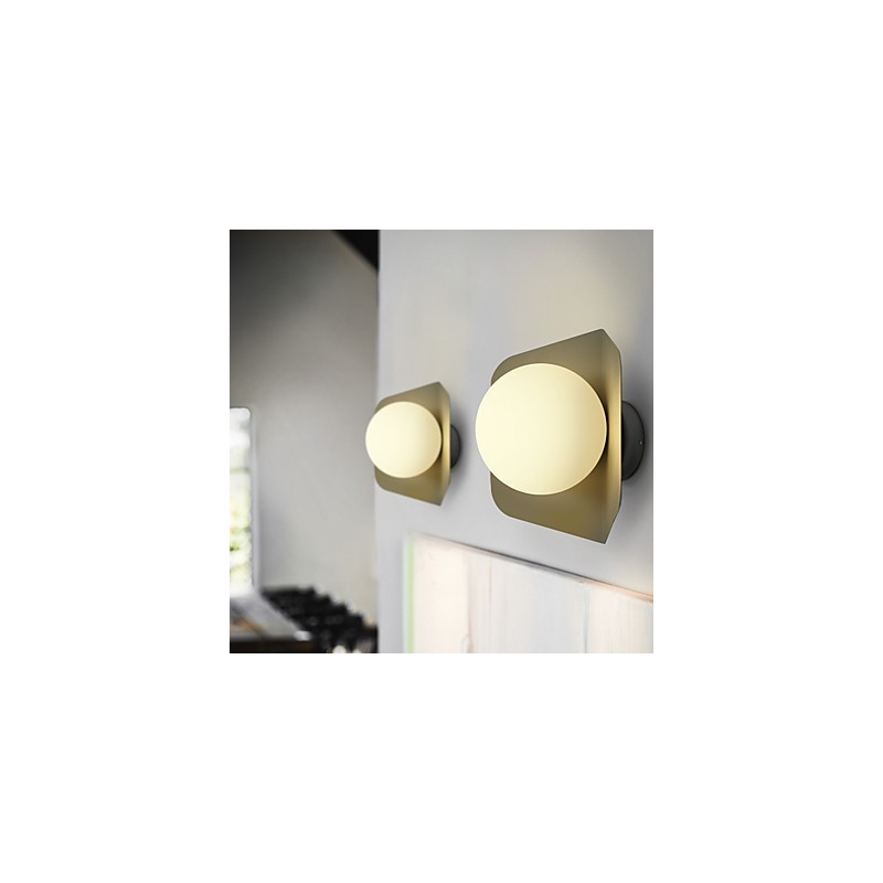 Applique da parete moderna contemporanea mini luce ambientale E26/E27 24 cm