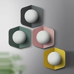 Applique da parete moderna contemporanea mini luce ambientale E26/E27 24 cm