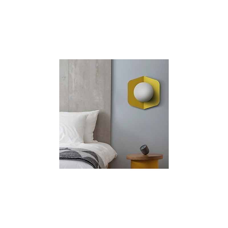 Applique da parete moderna contemporanea mini luce ambientale E26/E27 24 cm