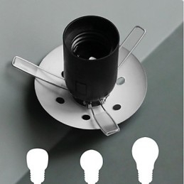 Applique da parete moderna contemporanea mini luce ambientale E26/E27 24 cm