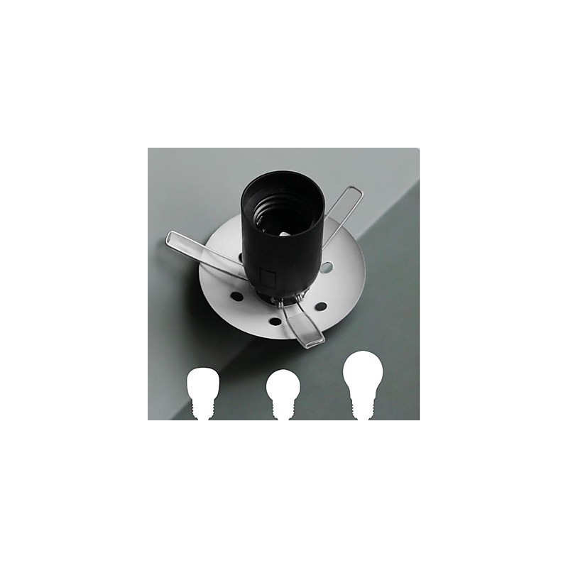 Applique da parete moderna contemporanea mini luce ambientale E26/E27 24 cm