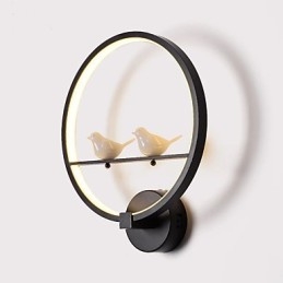 Applique da parete moderna contemporanea con luce ambientale, finitura pittura, LED integrato 8 W