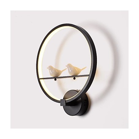 Applique da parete moderna contemporanea con luce ambientale, finitura pittura, LED integrato 8 W