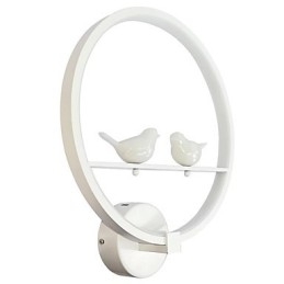 Applique da parete moderna contemporanea con luce ambientale, finitura pittura, LED integrato 8 W