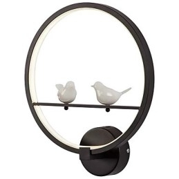Applique da parete moderna contemporanea con luce ambientale, finitura pittura, LED integrato 8 W