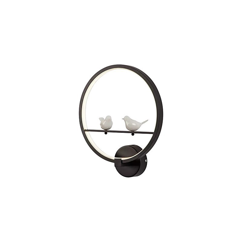 Applique da parete moderna contemporanea con luce ambientale, finitura pittura, LED integrato 8 W