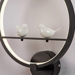 Applique da parete moderna contemporanea con luce ambientale, finitura pittura, LED integrato 8 W