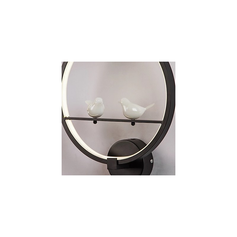 Applique da parete moderna contemporanea con luce ambientale, finitura pittura, LED integrato 8 W