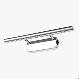 Applique da bagno LED integrato in acciaio inossidabile