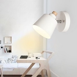 Applique da parete moderna contemporanea con luce ambientale E26/E27 60 W