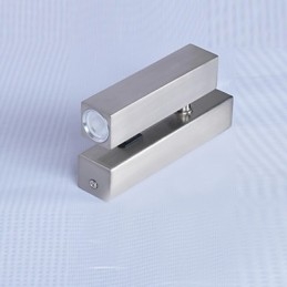 Applique da parete LED mini moderna e contemporanea in alluminio 3 W