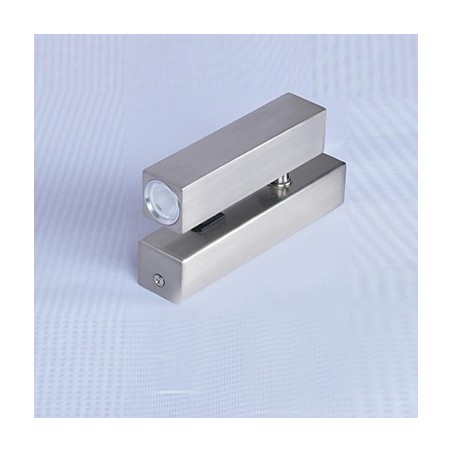 Applique da parete LED mini moderna e contemporanea in alluminio 3 W