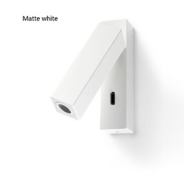 Applique da parete LED mini moderna e contemporanea in alluminio 3 W
