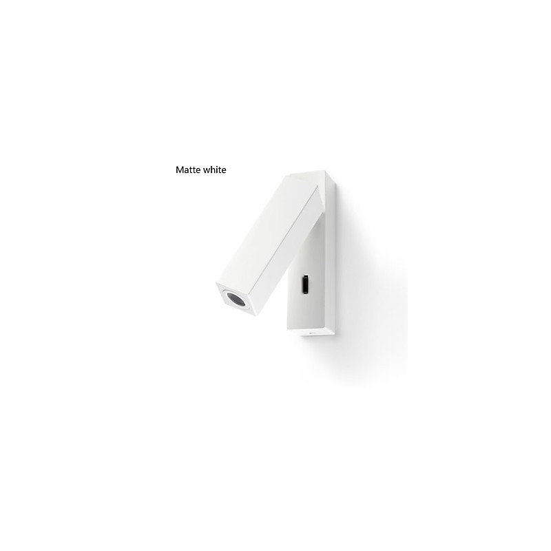 Applique da parete LED mini moderna e contemporanea in alluminio 3 W