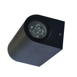 Applique da parete moderna contemporanea finitura pittura GU10 2 lampadine 15×9,5×7 cm