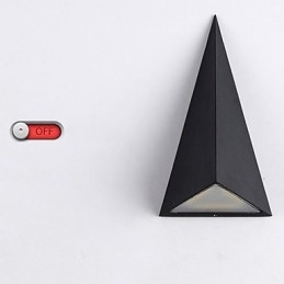 Applique da parete LED moderna mini impermeabile per esterni, luce ambientale, 9 W