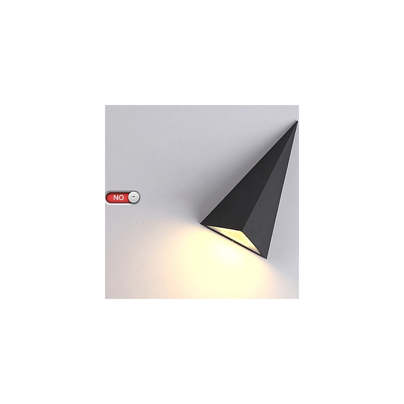 Applique da parete LED moderna mini impermeabile per esterni, luce ambientale, 9 W