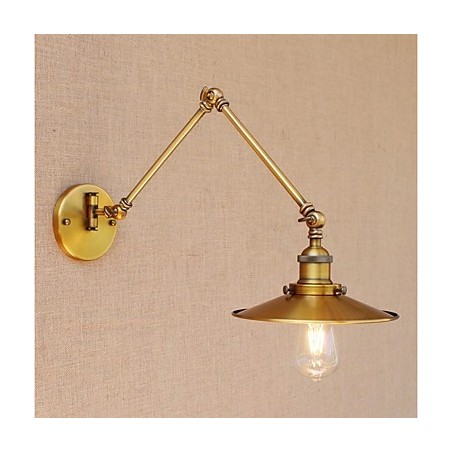 Applique da parete a braccio oscillante Mini Style con protezione occhi LED