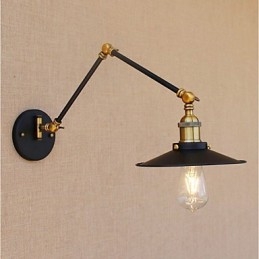 Applique da parete a braccio oscillante Mini Style con protezione occhi LED