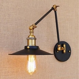 Applique da parete a braccio oscillante Mini Style con protezione occhi LED