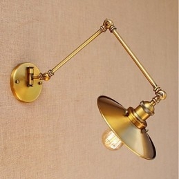 Applique da parete a braccio oscillante Mini Style con protezione occhi LED