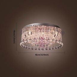 Lampadario a cristallo di lusso Louis Design 12 luci