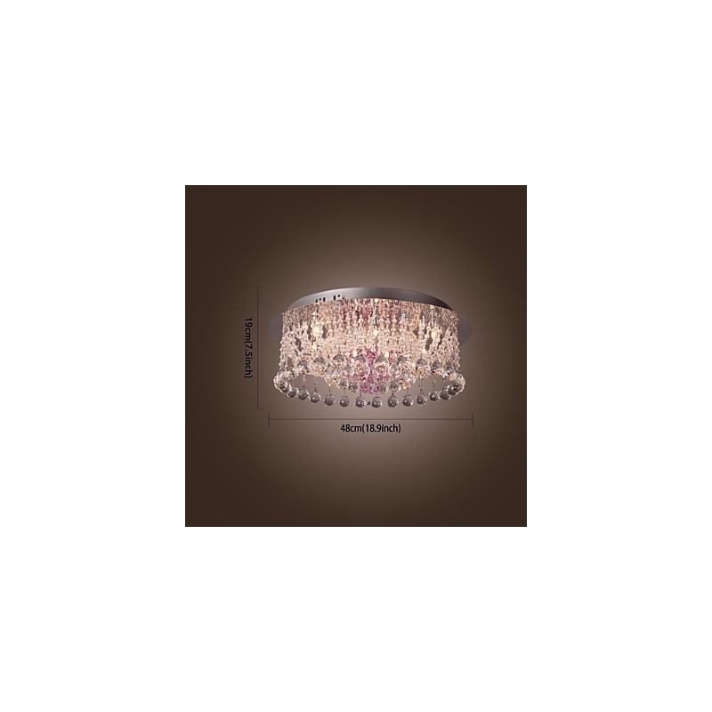 Lampadario a cristallo di lusso Louis Design 12 luci