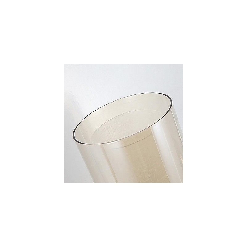 Applique da parete moderna galvanizzata, luce verso l'alto, E27 60 W