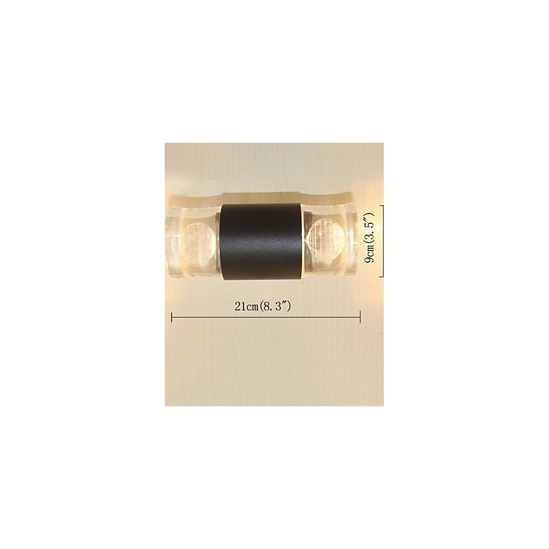 Applique da parete con LED integrato 10 W luce ambientale