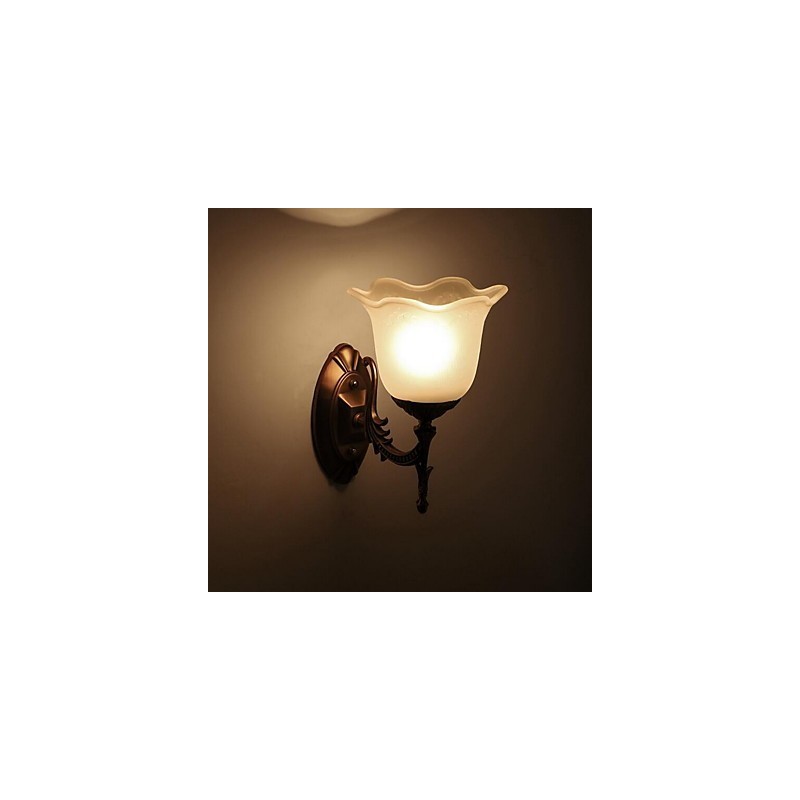 Applique da parete uplight moderna contemporanea E27 9x30 cm