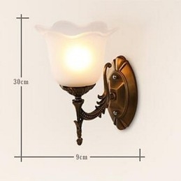 Applique da parete uplight moderna contemporanea E27 9x30 cm