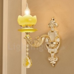 Applique da parete per interni classica in metallo con LED integrato 40x40 cm