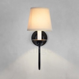 Applique da parete da interno classica tradizionale luce singola LED integrato E14 15×31 mm