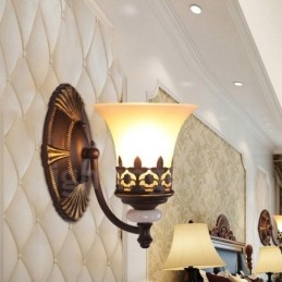Applique da parete per interni in metallo con LED integrato 40x40 cm