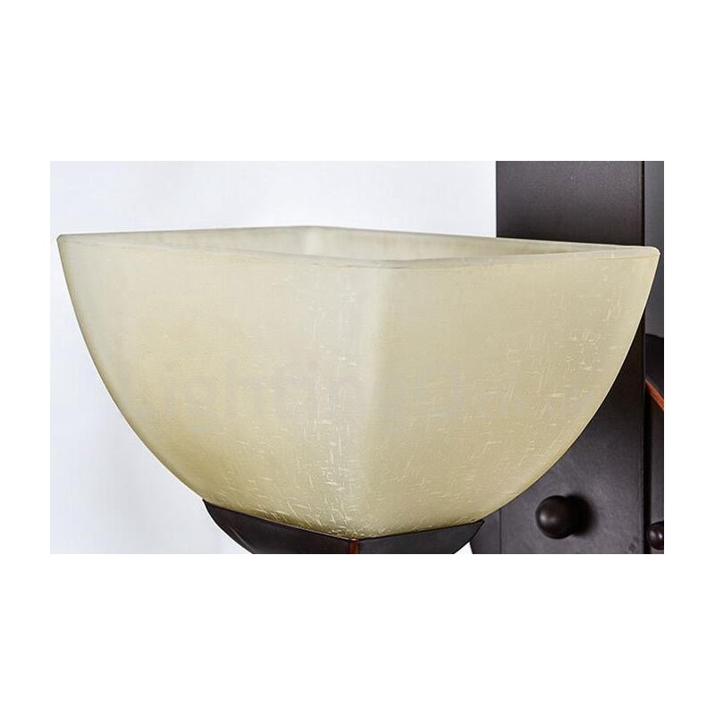 Applique da parete classica per interni a luce singola 18 x 26 cm LED integrato E27