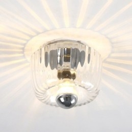 Applique da parete a filo LED moderna contemporanea argento