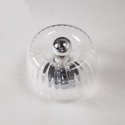 Applique da parete a filo LED moderna contemporanea argento
