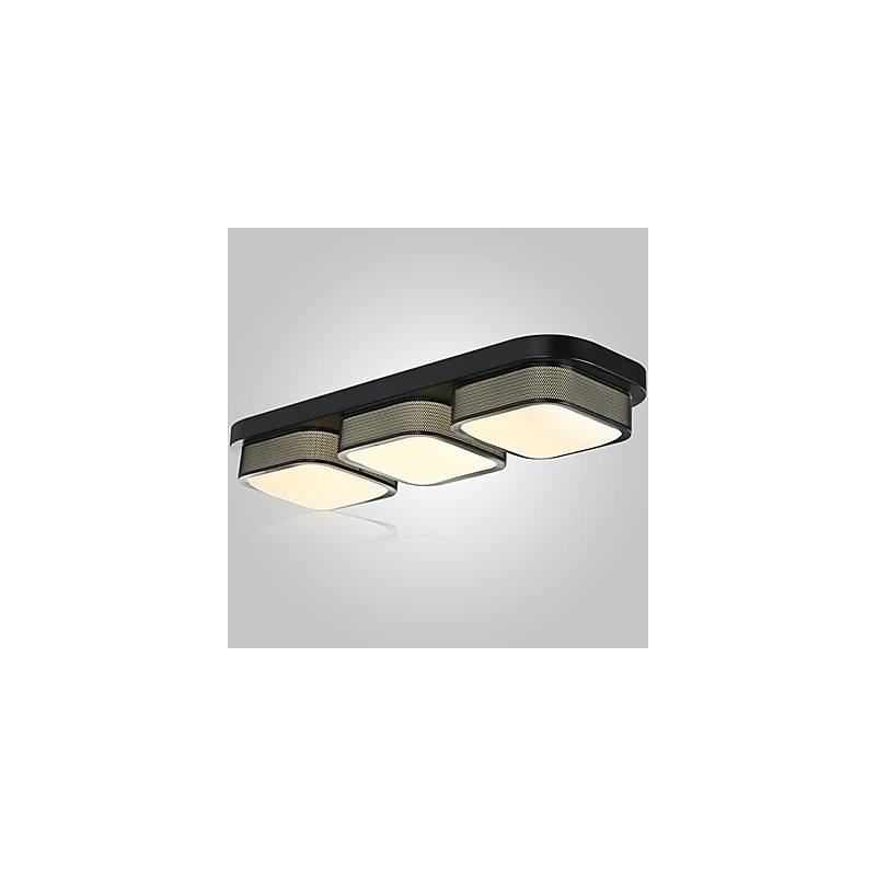 Plafoniera a filo moderna contemporanea in metallo con LED integrato 6 W