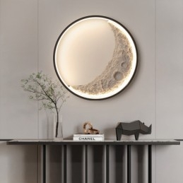 Applique da parete rotonda LED nordica moderna per interni