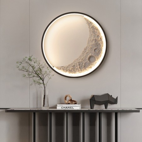 Applique da parete rotonda LED nordica moderna per interni