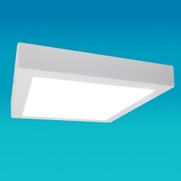 Plafoniera a filo moderna in metallo con 4 LED integrati 6W