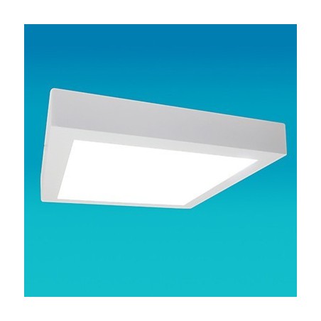 Plafoniera a filo moderna in metallo con 4 LED integrati 6W
