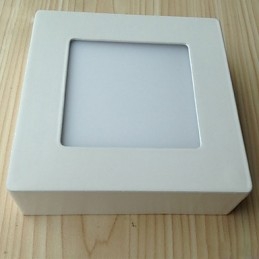 Plafoniera a filo moderna in metallo con 4 LED integrati 6W