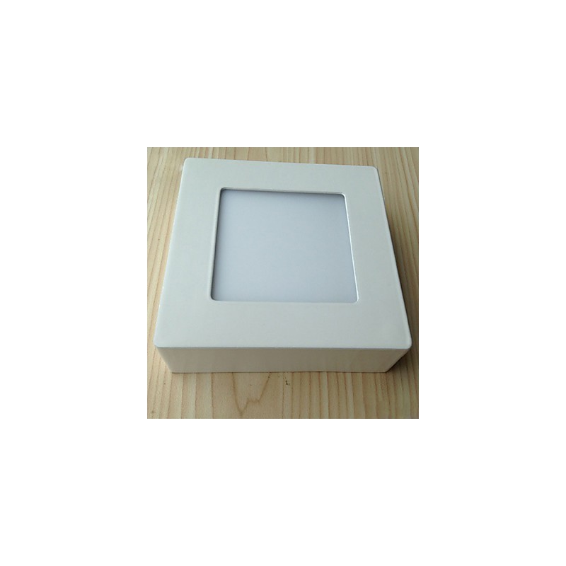 Plafoniera a filo moderna in metallo con 4 LED integrati 6W