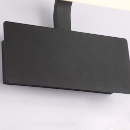 Applique LED da parete in acrilico con specchio frontale a corna di cervo, lampada trucco bagno