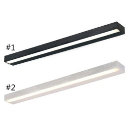 Applique LED da parete con specchio frontale in acrilico per bagno