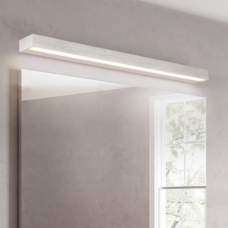 Applique LED da parete con specchio frontale in acrilico per bagno