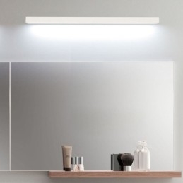Applique LED da parete con specchio frontale in acrilico per bagno