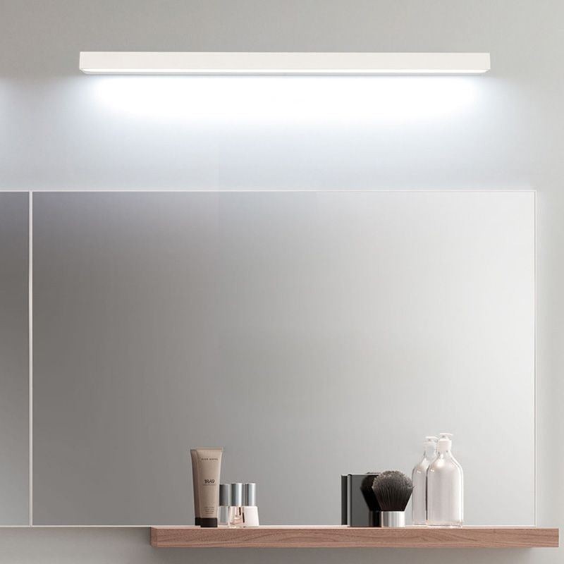 Applique LED da parete con specchio frontale in acrilico per bagno